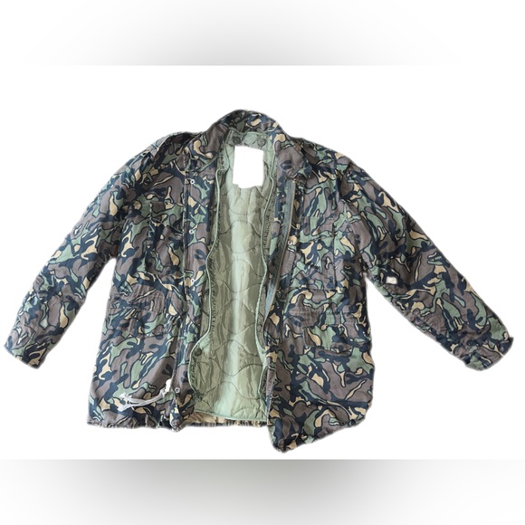 Vintage Winchester camouflage hunting coat with removable lining - Picture 1 of 7